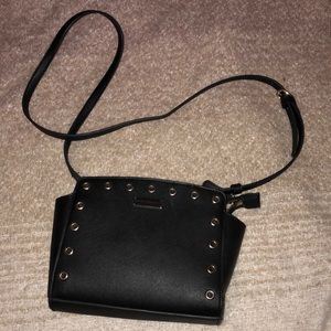 Black and gold small purse